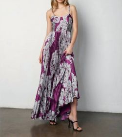 Style 1-3449583483-649 hutch Purple Size 2 Black Tie Free Shipping Tall Height Straight Dress on Queenly