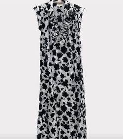 Style 1-3529735259-2901 A SHIRT THING Black Size 8 Floral Free Shipping Straight Dress on Queenly
