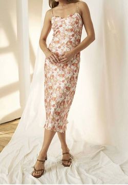 Style 1-3645333080-3855 MON RENN Pink Size 0 Free Shipping Floral Cocktail Dress on Queenly