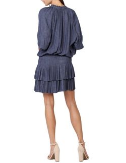 Style 1-3788629036-3236 current air Blue Size 4 Free Shipping Polyester Cocktail Dress on Queenly