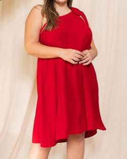 Style 1-3869100576-1465 Oddi Red Size 28 One Shoulder Cocktail Dress on Queenly