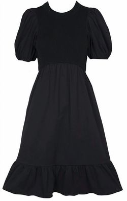 Style 1-4166042516-3236 LUCY PARIS Black Size 4 Mini Tall Height Cocktail Dress on Queenly
