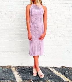 Style 1-429564742-3236 young fabulous & broke Purple Size 4 Jersey Lavender Cocktail Dress on Queenly