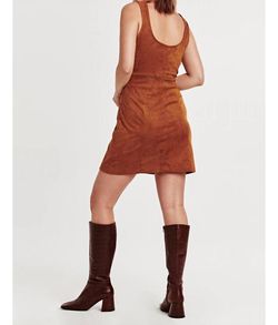 Style 1-640209596-2696 DEAR JOHN DENIM Brown Size 12 Free Shipping Polyester Tall Height Sorority Rush Cocktail Dress on Queenly