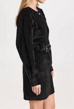 Style 1-762891585-3903 ALIX OF BOHEMIA Black Size 0 Belt Long Sleeve Cocktail Dress on Queenly