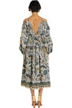 Style 1-824764993-1498 Ulla Johnson Multicolor Size 4 Cocktail Dress on Queenly