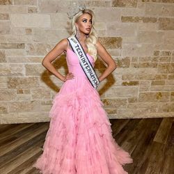 Sherri Hill Pink Size 4 Tall Height Ball gown on Queenly