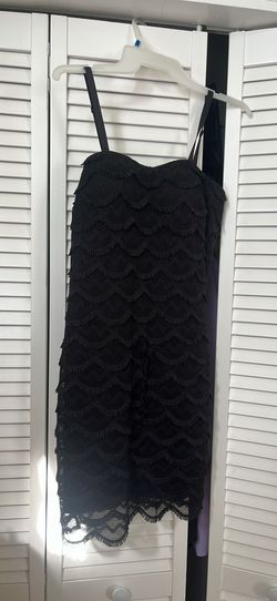 Guess Black Size 2 Jersey Nightclub Cocktail Dress on Queenly