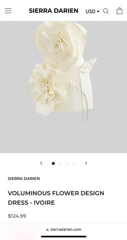 Sierra Darien Nude Size 6 Jersey Floral Semi Formal Cocktail Dress on Queenly