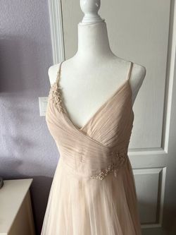 Style Brielle Jenny Yoo Pink Size 10 Military Bridesmaid A-line Dress on Queenly