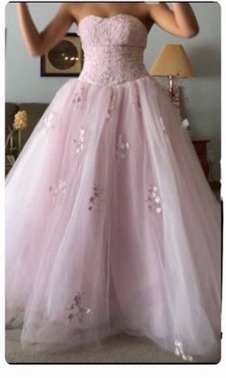 Mori Lee Pink Size 0 Free Shipping Tall Height Ball gown on Queenly