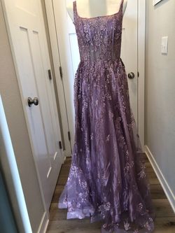 Cinderella Divine Pink Size 10 Floor Length A-line Dress on Queenly