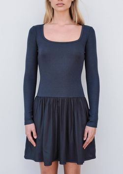 Style 1-1446374299-23 Sundry Black Size 2 Mini Free Shipping Tall Height Sorority Rush Cocktail Dress on Queenly