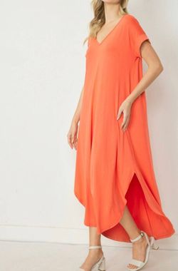 Style 1-2911462221-3775 entro Orange Size 16 Free Shipping Spandex Tall Height Straight Dress on Queenly