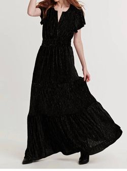 Style 1-4024579072-2791 DEAR JOHN DENIM Black Size 12 Floor Length Spandex Polyester Plus Size A-line Dress on Queenly