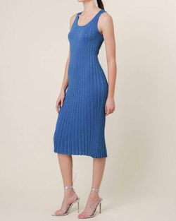 Style 1-4034903018-2793 line and dot Blue Size 12 Tall Height Cocktail Dress on Queenly