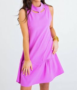 Style 1-4170996301-3471 Karlie Pink Size 4 Sorority Sorority Rush Cocktail Dress on Queenly