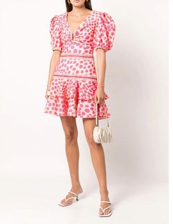 Style 1-551195168-1498 PatBo Pink Size 4 Free Shipping Jersey Flare Polyester Sorority Rush Cocktail Dress on Queenly