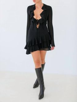 Style 1-584514124-3855 Rumored Black Size 0 Free Shipping High Neck Mini Cocktail Dress on Queenly