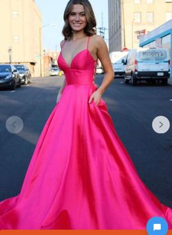 Juliet Pink Size 8 Medium Height Quinceanera Prom Straight Dress on Queenly