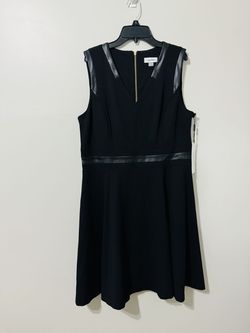 Calvin Klein Black Size 14 Sunday Mini Cocktail Dress on Queenly
