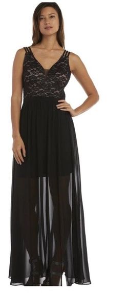 Black Size 24 A-line Dress on Queenly