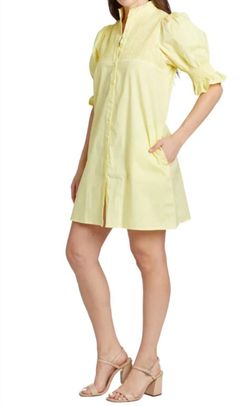 Style 1-1430688484-3775 TAYLOR TILLMAN Yellow Size 16 Spandex High Neck Jersey Cocktail Dress on Queenly