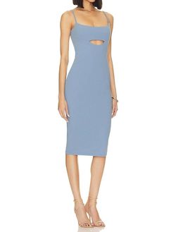 Style 1-1528564420-3855 NOOKIE Blue Size 0 Tall Height Polyester Cocktail Dress on Queenly