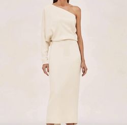 Style 1-1982754677-3236 ALEXIS White Size 4 Bachelorette Tall Height Cocktail Dress on Queenly