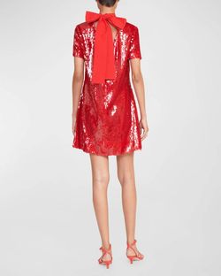 Style 1-2091294144-3775 STAUD Red Size 16 Sorority Rush Polyester Tall Height Cocktail Dress on Queenly