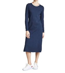 Style 1-342900364-2901 SOL ANGELES Blue Size 8 Sleeves Jersey Cocktail Dress on Queenly