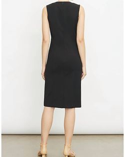Style 1-3681291401-5 Vince Black Size 0 1-3681291401-5 Straight Cocktail Dress on Queenly