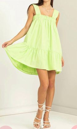 Style 1-3737559521-2791 HYFVE Green Size 12 Free Shipping Mini Summer Casual Cocktail Dress on Queenly