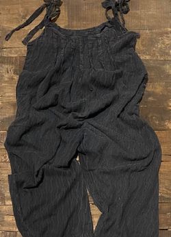 Style 1-3743968562-3466 Jaded Gypsy Black Size 4 Tall Height Free Shipping Jumpsuit Dress on Queenly