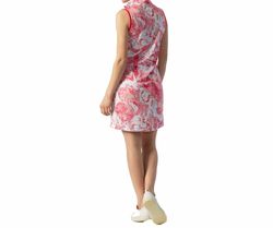 Style 1-3860480324-3236 Daily Sports Pink Size 4 Tall Height Polyester High Neck Cocktail Dress on Queenly