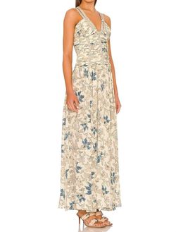 Style 1-4171528444-5 Ulla Johnson White Size 0 Pageant Cut Out Silk Floor Length Straight Dress on Queenly