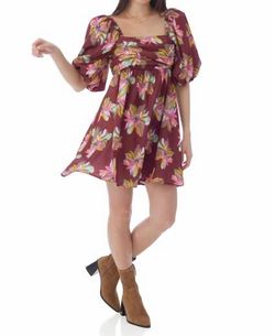 Style 1-44709647-3236 Crosby by Mollie Burch Multicolor Size 4 1-44709647-3236 Floral Tall Height Cocktail Dress on Queenly