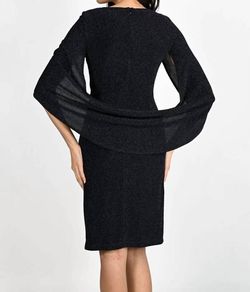 Style 1-489236969-98 Frank Lyman Black Size 10 Free Shipping Navy Cocktail Dress on Queenly