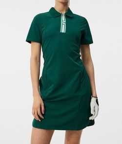 Style 1-734202493-3236 J.LINDEBERG Green Size 4 Black Tie Spandex Free Shipping Polyester Cocktail Dress on Queenly