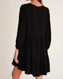 Style 1-797224048-5230 Z Supply Black Size 4 Mini Cocktail Dress on Queenly