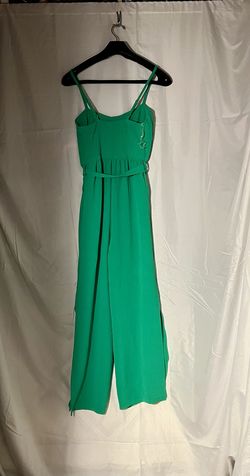 Jolie & Joy Green Size 8 Free Shipping Floor Length Jumpsuit Dress on Queenly