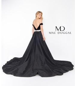 Style 62767R Mac Duggal Black Size 4 Medium Height Pageant 50 Off 62767r Ball gown on Queenly