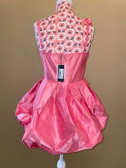 Pretty Little Thing Pink Size 4 Mini Prom Cocktail Dress on Queenly