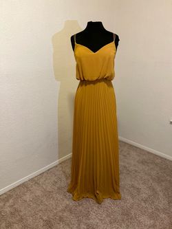 Gold Size 10 A-line Dress on Queenly
