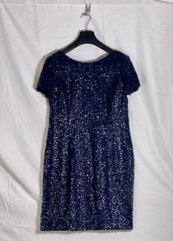 Karl Lagerfeld Blue Size 12 70 Off Free Shipping Cocktail Dress on Queenly