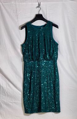 Style EJ3M2547 Eliza J Green Size 16 Midi Plus Size Free Shipping Cocktail Dress on Queenly