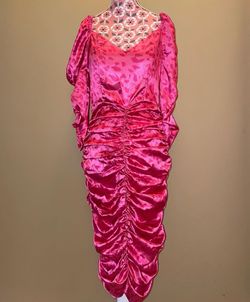 Shein Pink Size 2 Jersey Silk Cocktail Dress on Queenly