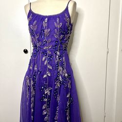 Handmade Purple Size 0 Ball gown on Queenly