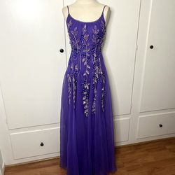Handmade Purple Size 0 Ball gown on Queenly