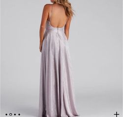 Windsor Purple Size 8 Floor Length 50 Off A-line Dress on Queenly